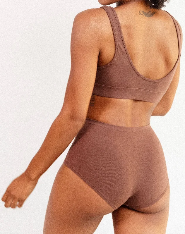 Scoop Bralette - Cocoa