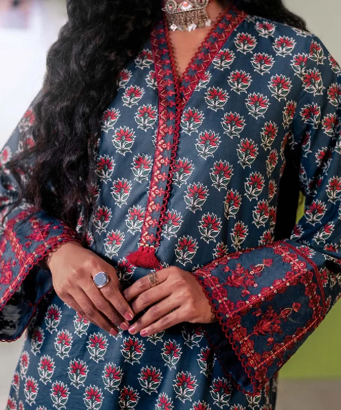 Embroidered Lawn Shirt