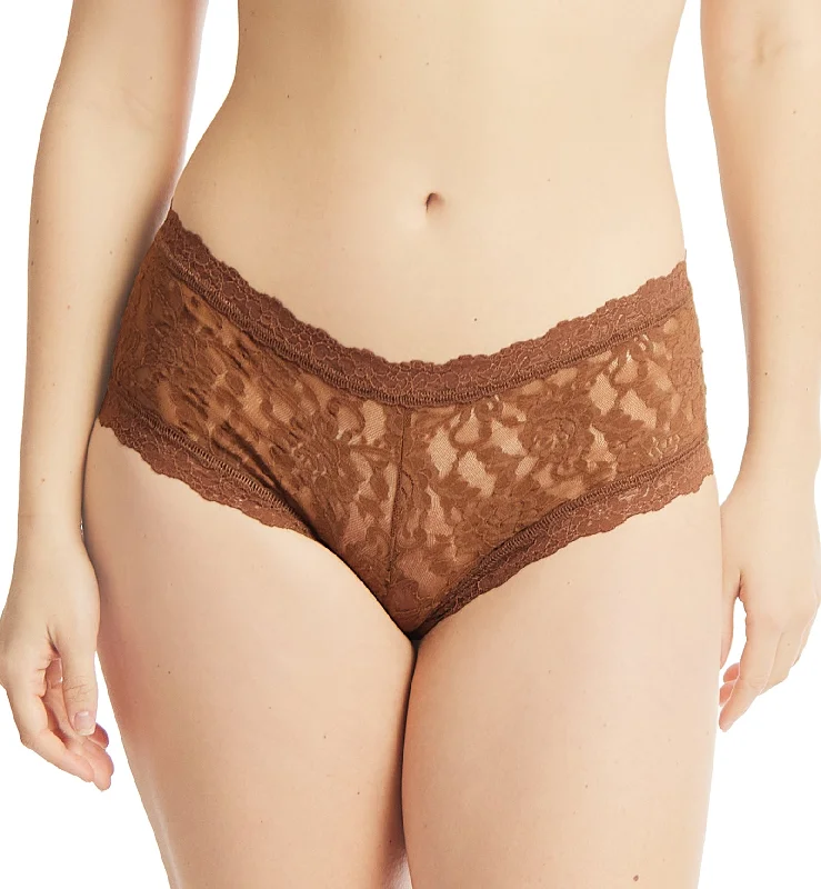 Hanky Panky Signature Lace Boyshort (4812P) - Macchiato