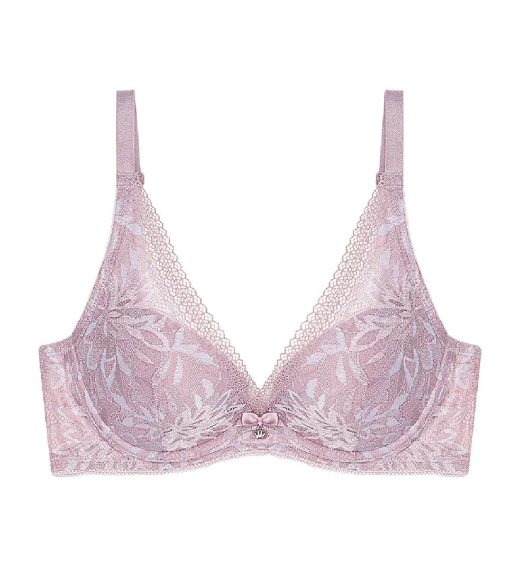 AQUA BLOOM WIRED PUSH UP DEEP V BRA