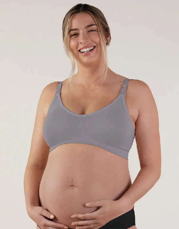 Bravado Body Silk Seamless Nursing Bra Silver Belle