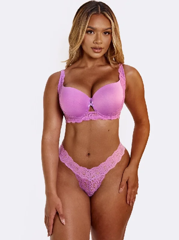 Celeste Thong : Amethyst