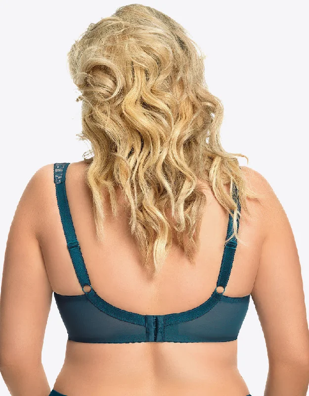 Gorsenia Alicante Balconette Bra Green