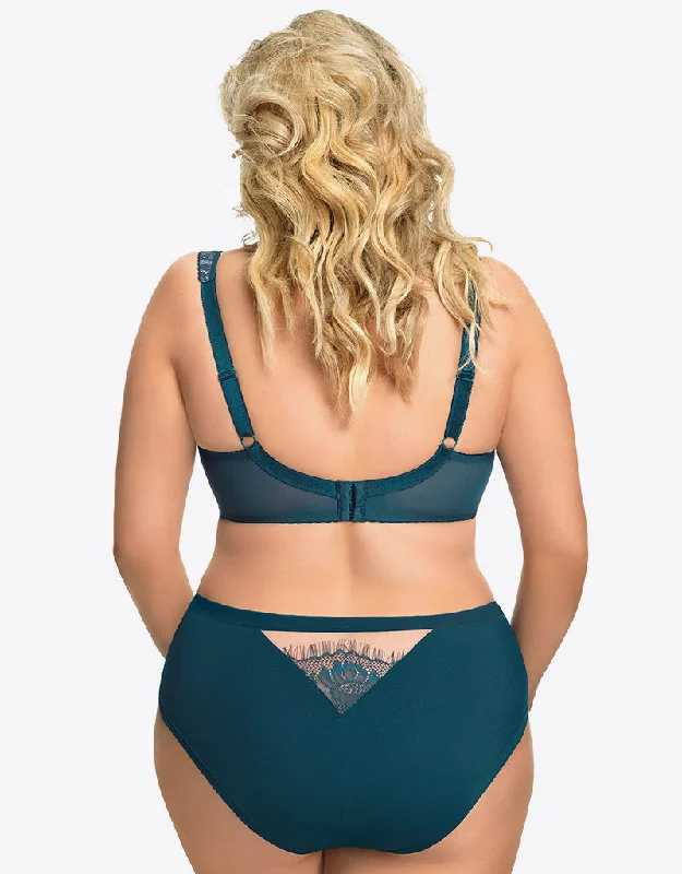 Gorsenia Alicante Balconette Bra Green