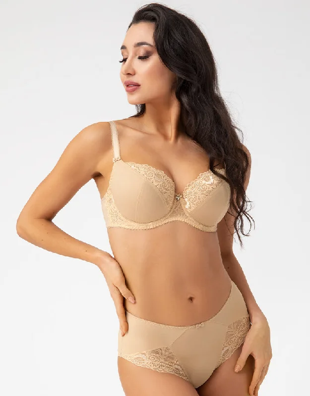 Gorsenia Casablanca Full Cup Bra Beige