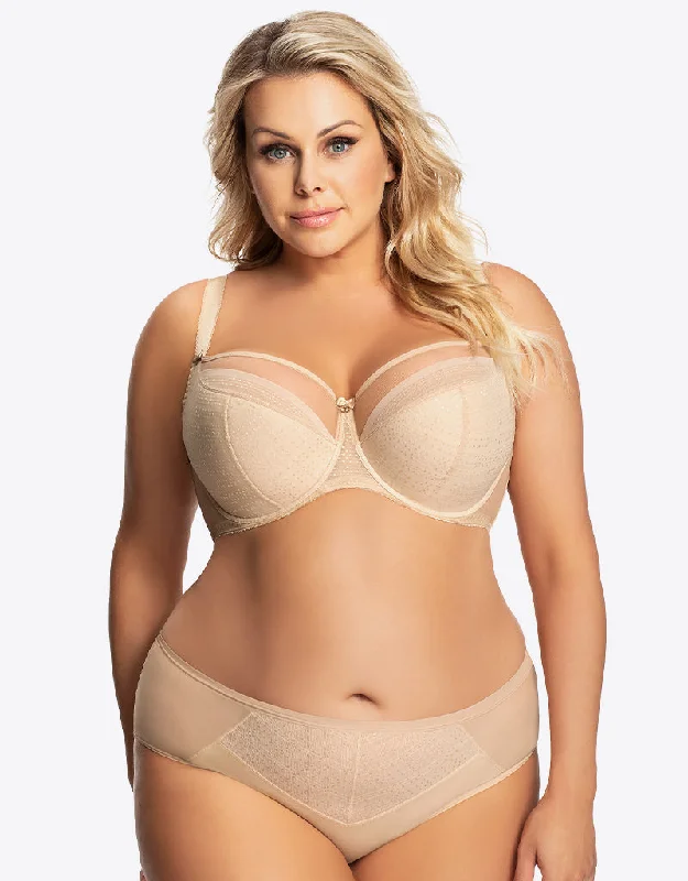 Gorsenia Christina Balconette Bra Beige