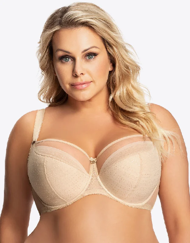 Gorsenia Christina Balconette Bra Beige