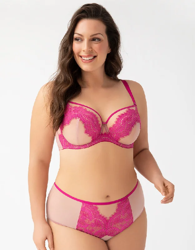 Gorsenia Malika Balconette Bra Pink