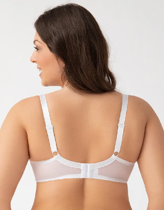 Gorsenia Paradise Balconette Bra White