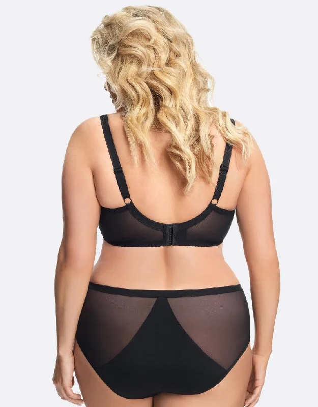 Gorsenia Ravenna Balconette Bra Black