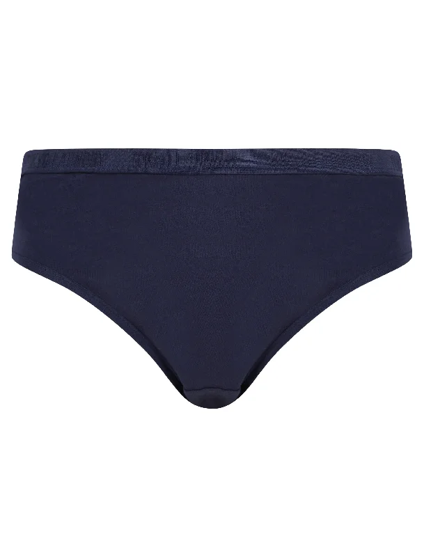 Hallie (5 Pack) Cotton Assorted Briefs in Peacoat / Marron / Pale Mauve / Niagara Mist / Mountain Spring - Tokyo Laundry