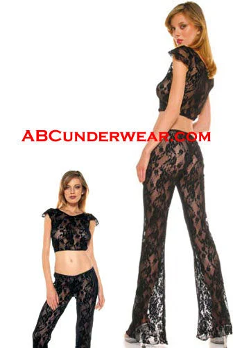 Lace Pant and Top Set