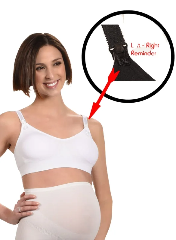 Maternity & Nursing Bra - White