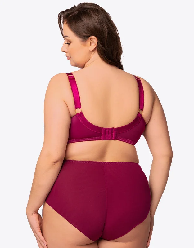 Nessa Selena Balconette Bra Magenta