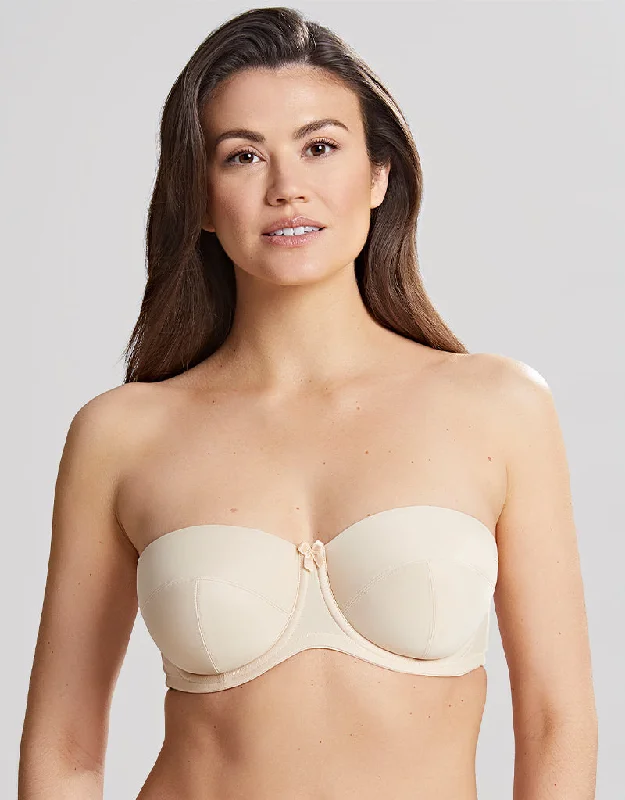 Panache Evie Balconette Strapless Bra Chai