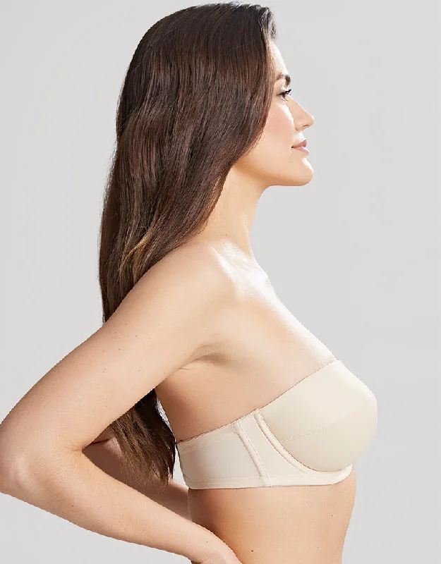 Panache Evie Balconette Strapless Bra Chai