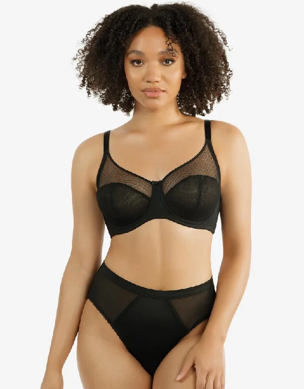 Parfait Paige Balconette Bra Black