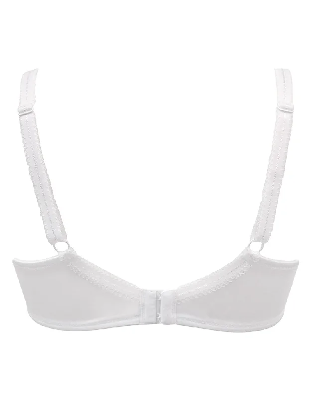 Pour Moi Aura Side Support Underwired Bra White