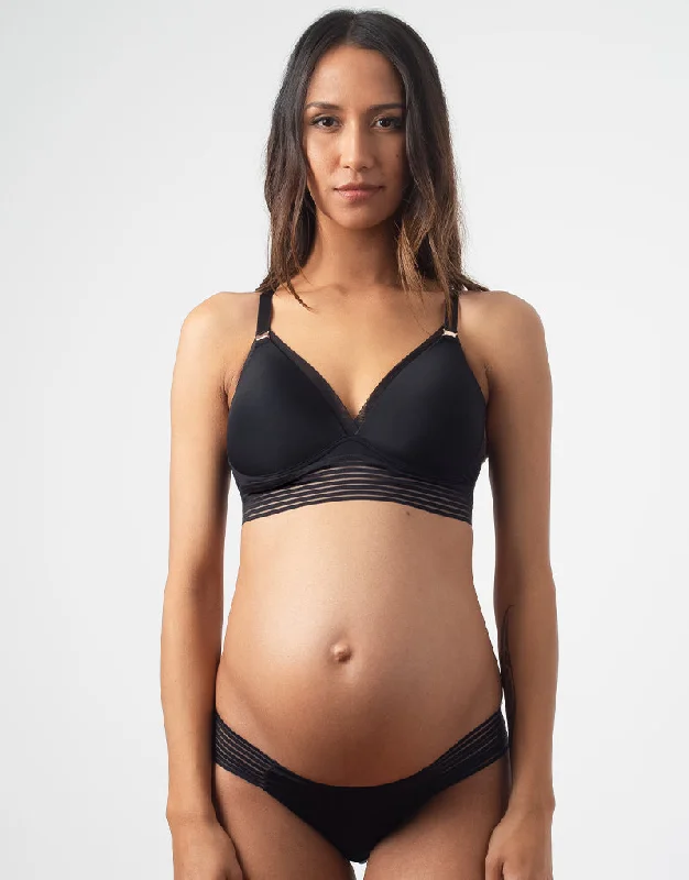 Project Me by Hot Milk Ambition Triangle Bra Black