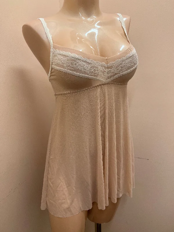 Beige / Marshmallow Lace / Small / Babydoll