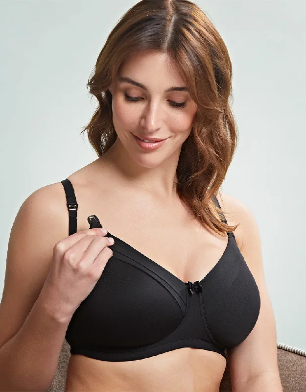 Royce Maisie Nursing Bra Black