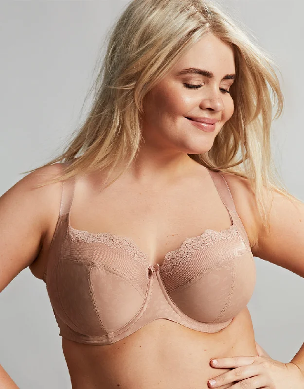 Sculptresse By Panache Esme Balconette Bra Mocha Animal