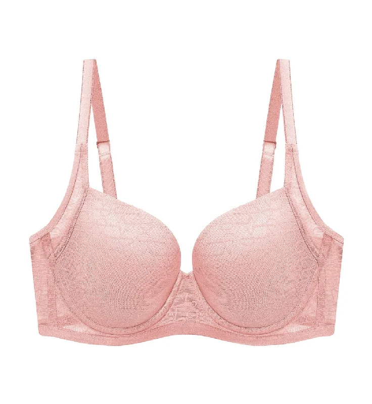 SIGNATURE SHEER WIRED PADDED BRA