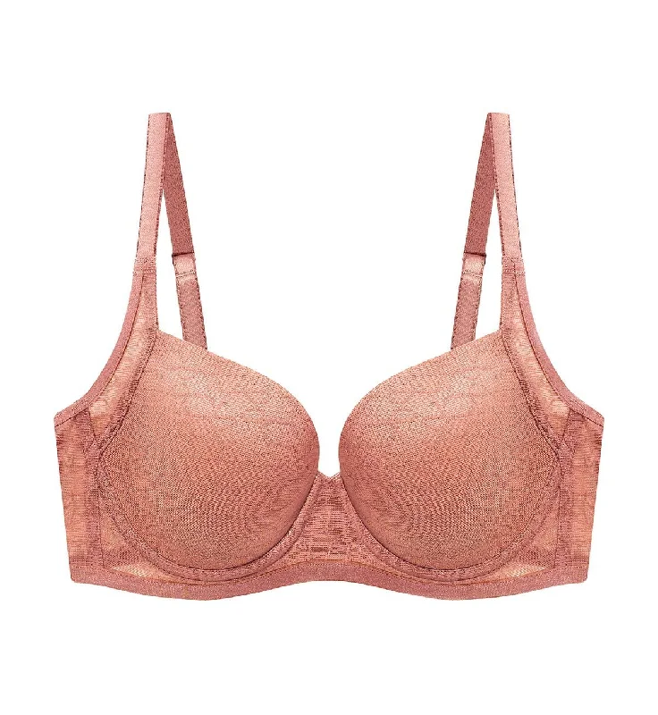 SIGNATURE SHEER WIRED PADDED BRA