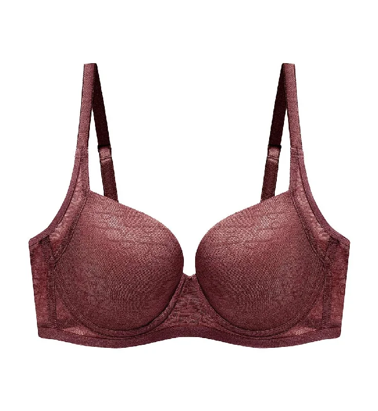 SIGNATURE SHEER WIRED PADDED BRA