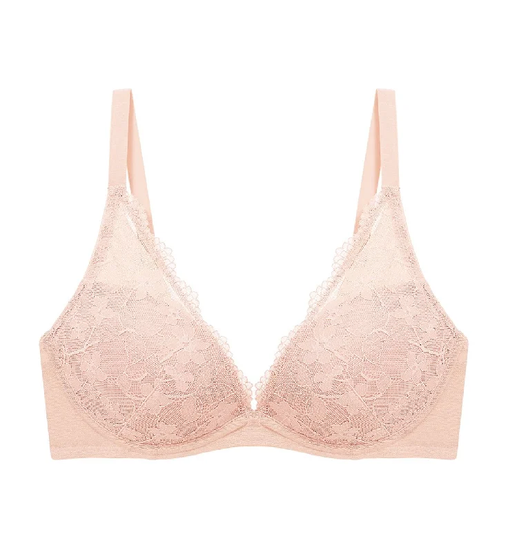 Simply Modern Larkspur Wired Push Up Deep V Bra