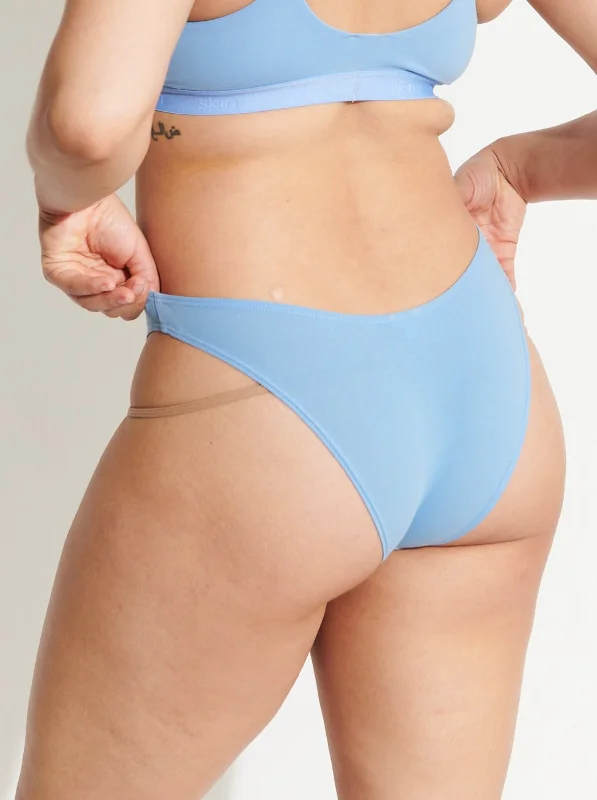 Skin: Graysen Organic Cotton Cheeky Brief - Frozen