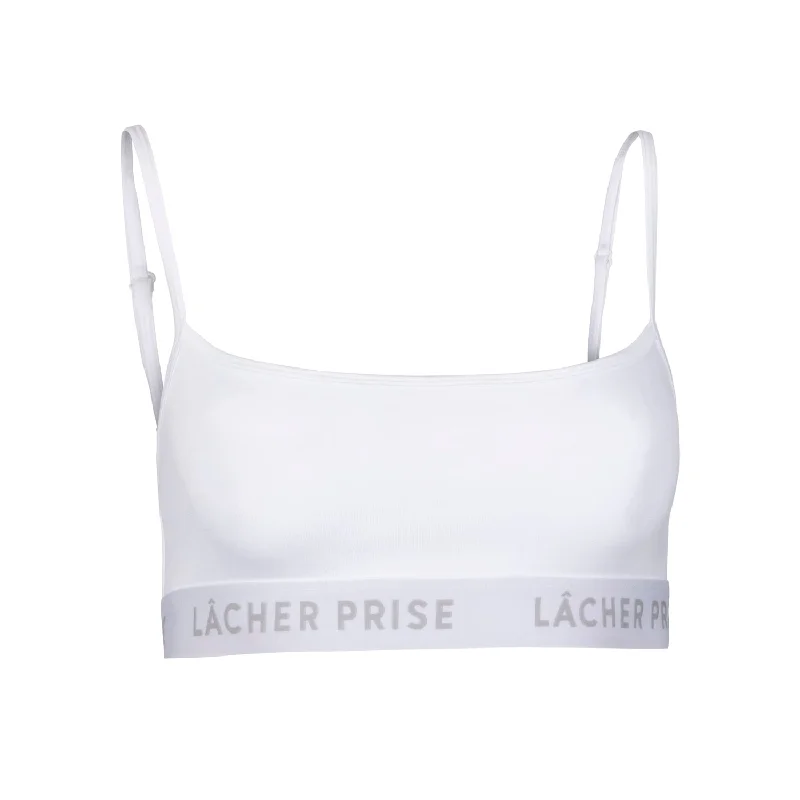 Lâcher Prise - Alto White Bralette