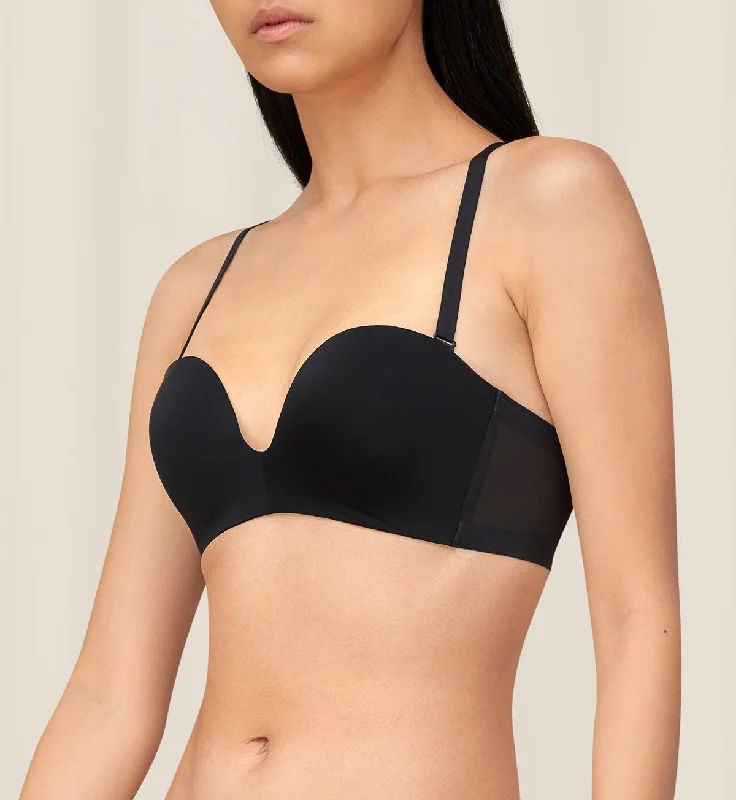 Invisible Inside-Out Non-Wired Detachable Push Up Bra