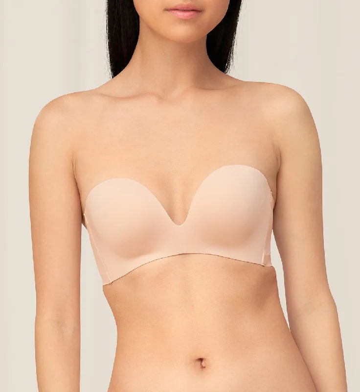 Invisible Inside-Out Non-Wired Detachable Push Up Bra