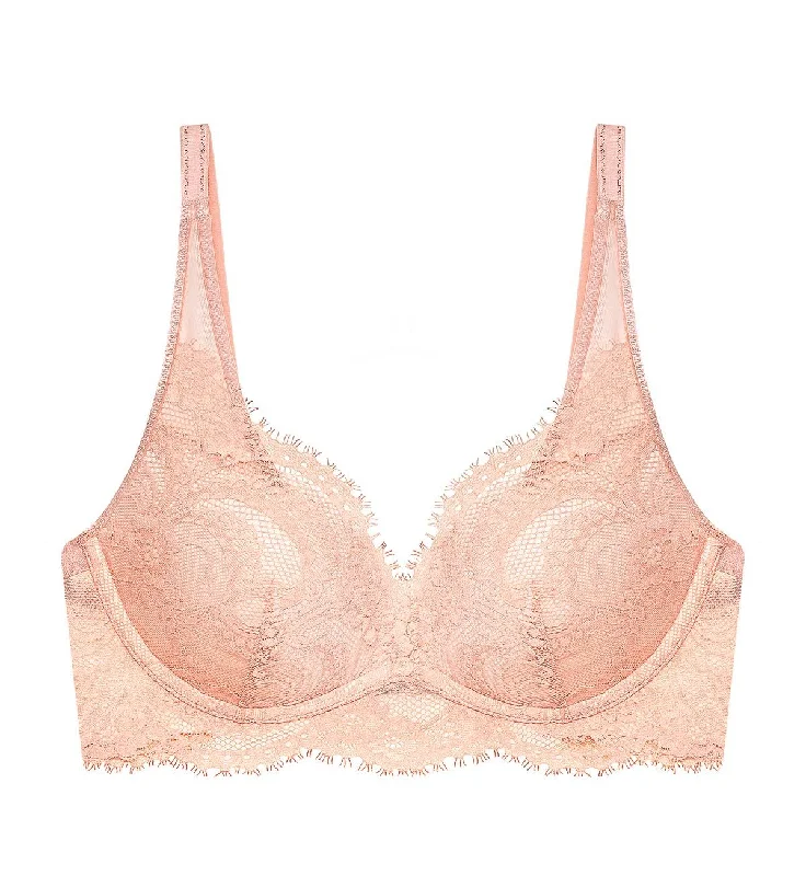 LOVE LACE NON-WIRED PUSH UP BRA