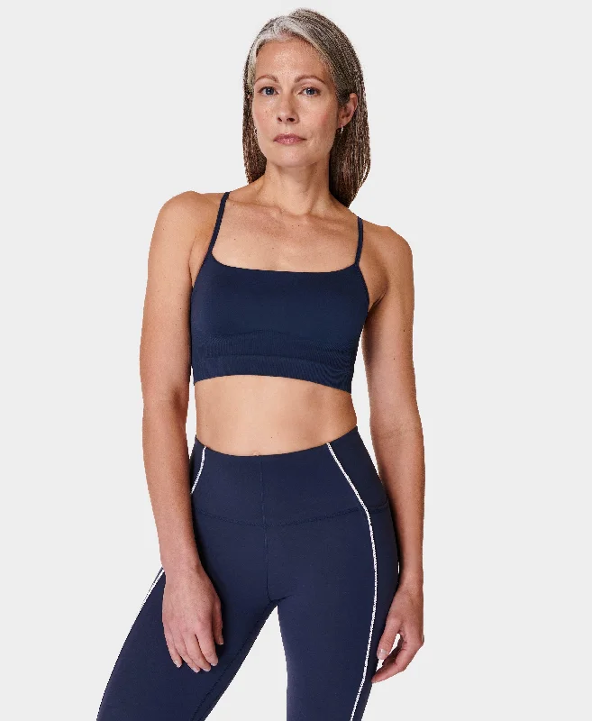 Spirit Restored Yoga Bra Sb9610 Navy-Blue