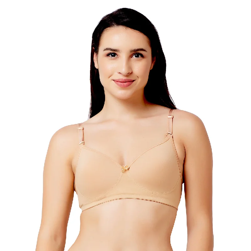 Padded Non Wired Bra Skin