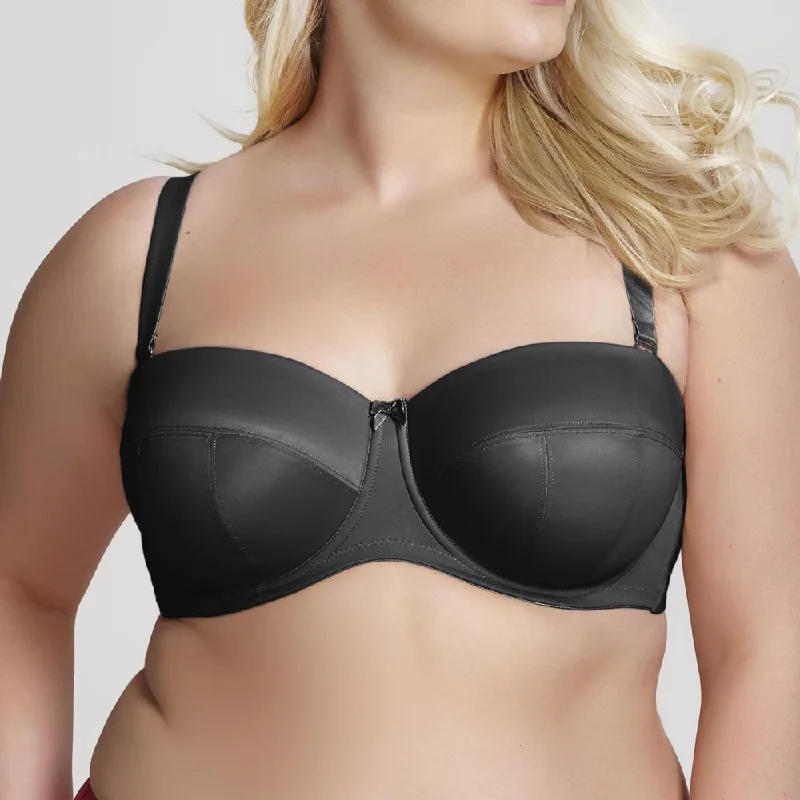 Sculptresse by Panache Dana Balconnet Strapless Bra 9670 Black