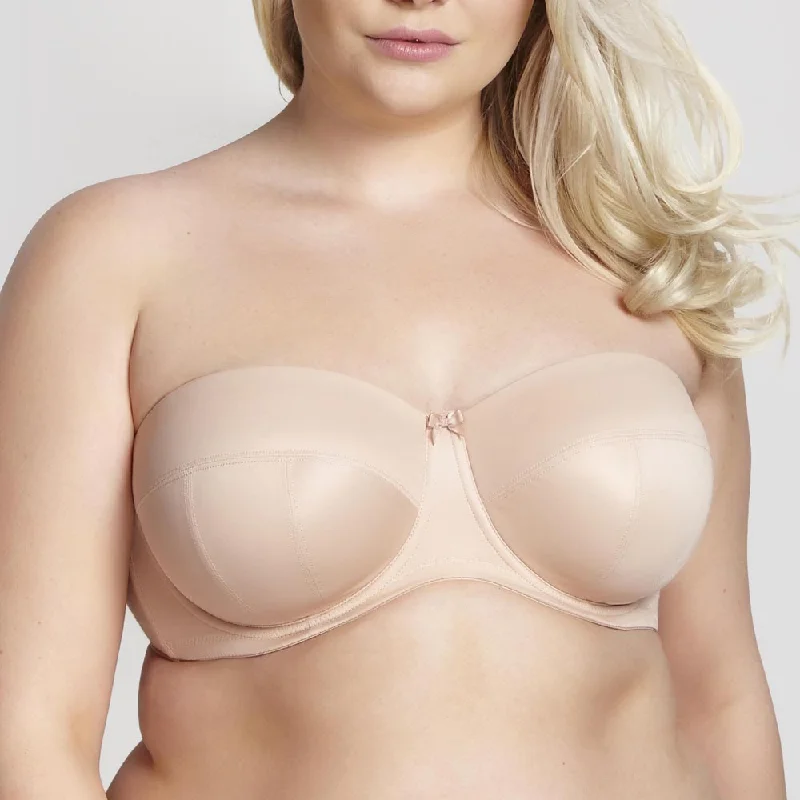 Sculptresse by Panache Dana Balconnet Strapless Bra 9670 Linen