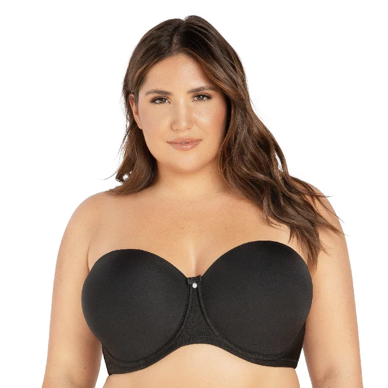 Elise Strapless Bra - Black