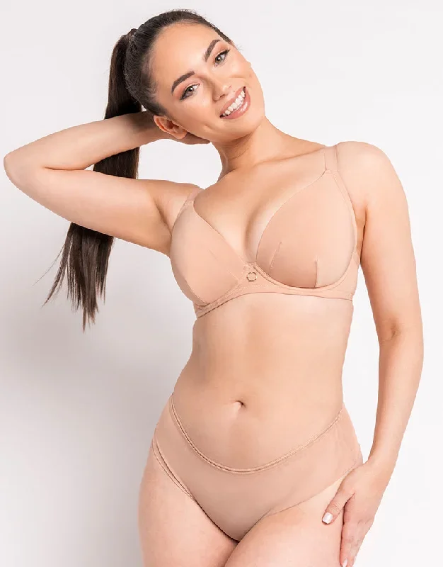 Curvy Kate Daily Plunge Bra Latte