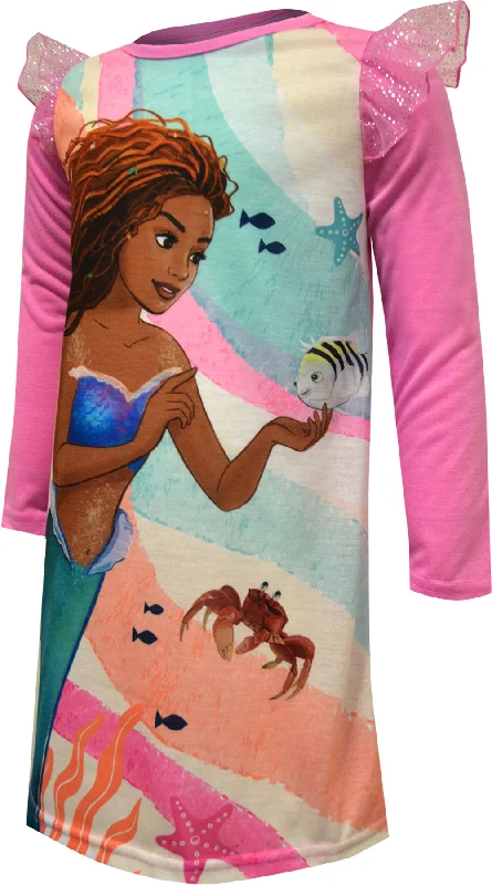 disney-little-mermaid-movie-ariel-and-flounder-nightgown