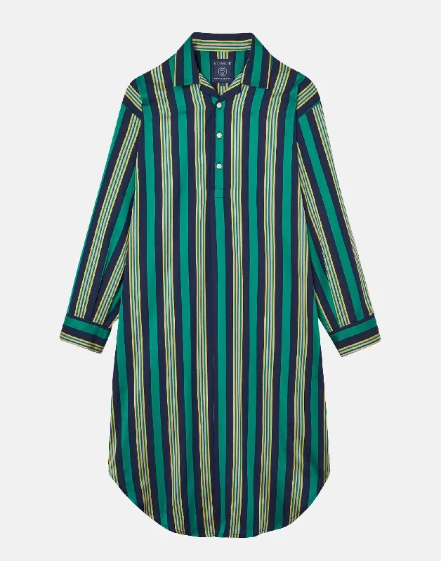 mens-cotton-nightshirt-jade-regimental-satin-stripe