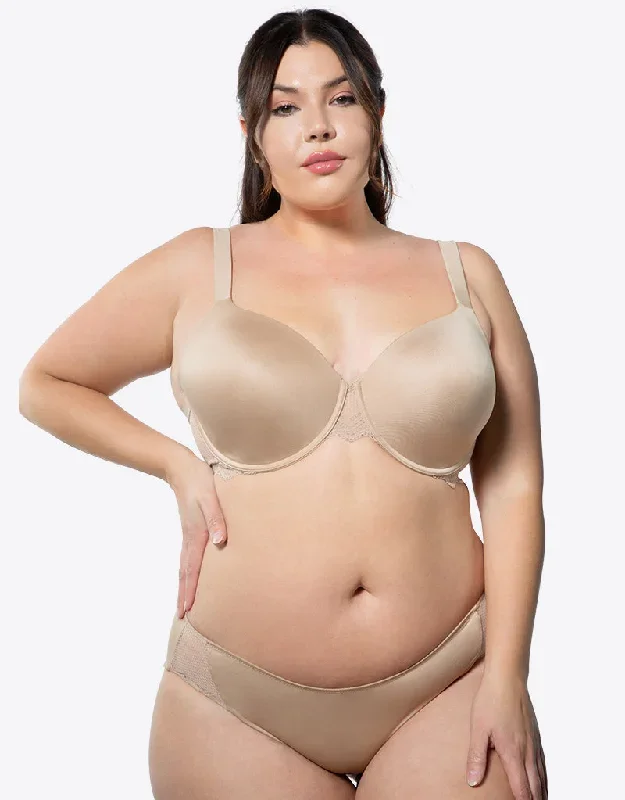 Parfait Lydie Moulded Plunge Bra Latte