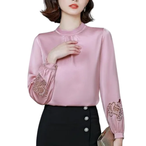 Sissy's Night Out Satin Blouse