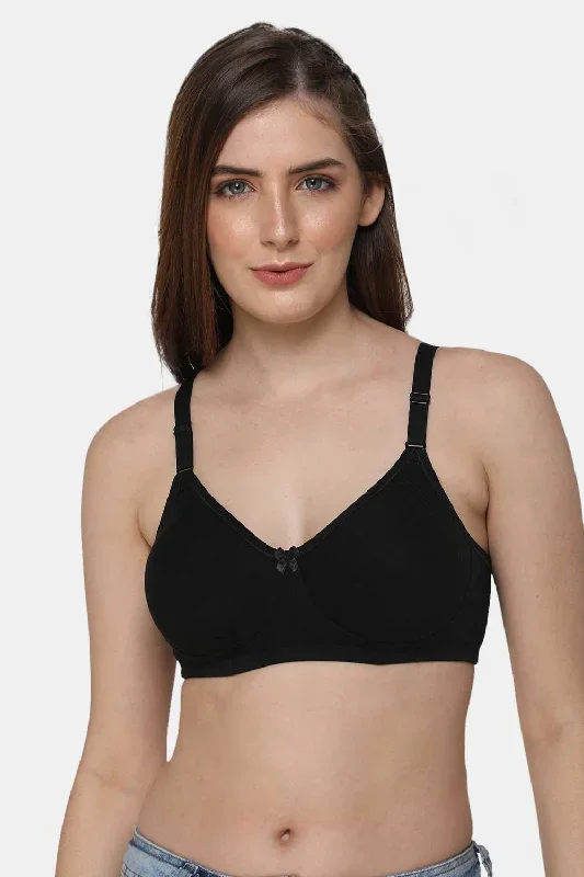 Everyday Full Coverage Non-Padded Intimacy T-Shirt Saree Bra - DEFC